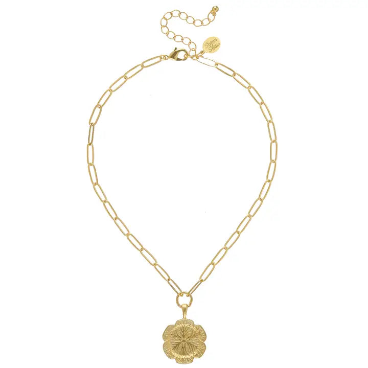 Susan Shaw Cabbageware Paperclip Necklace