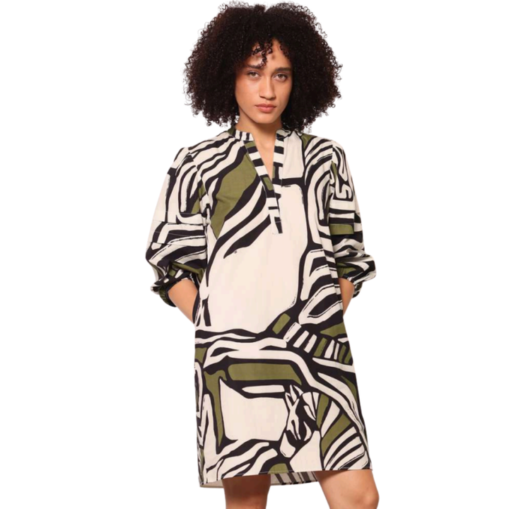 Maude Vivante Freya Dress Zebra