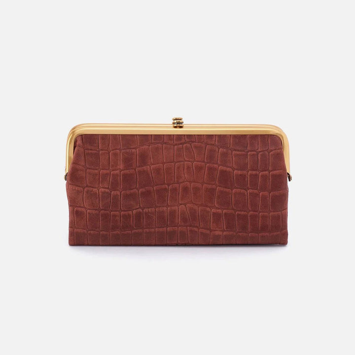 HOBO Lauren Wallet Brandy