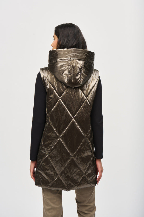 Joseph Ribkoff Oversized Quilted Vest