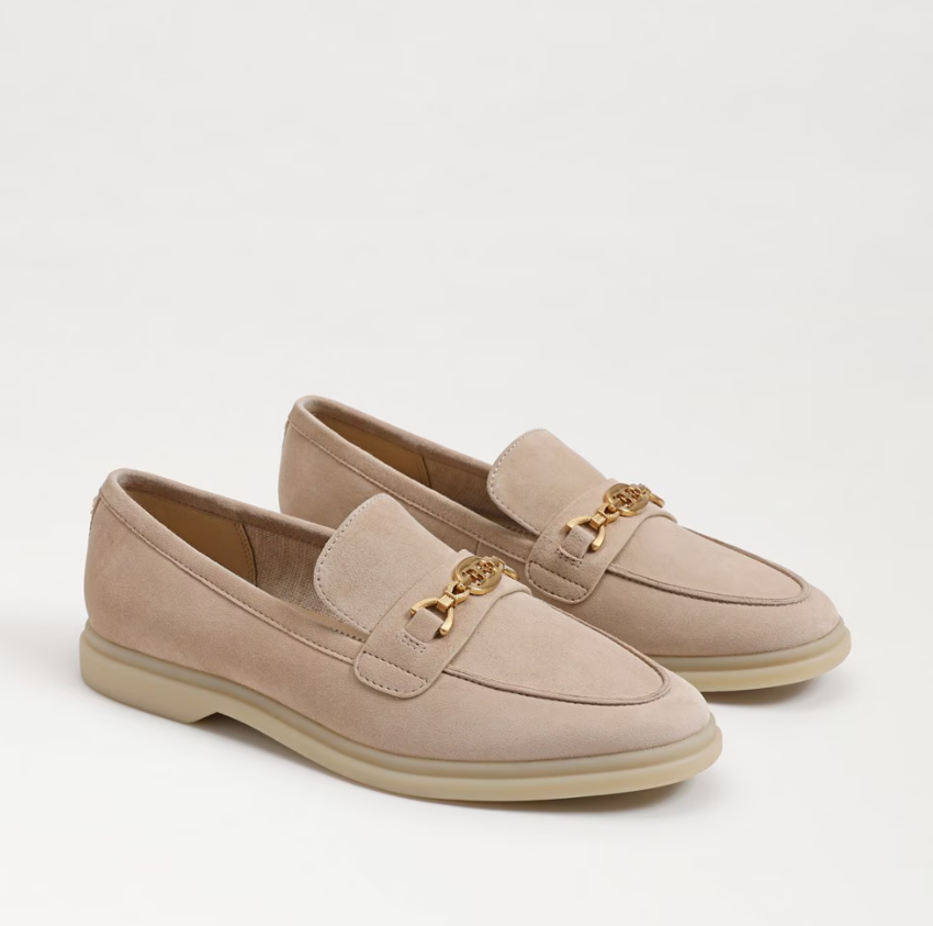 Sam Edelman Kyana Loafer Oat Suede