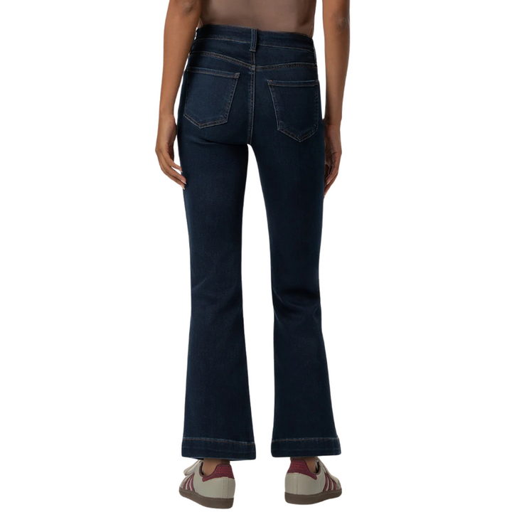 KUT Kelsey High Rise Flare Patience Wash