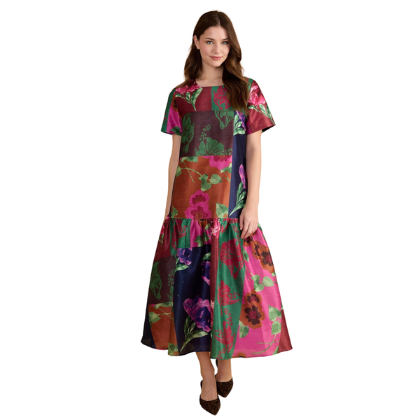 Double A Logan Dress Garden