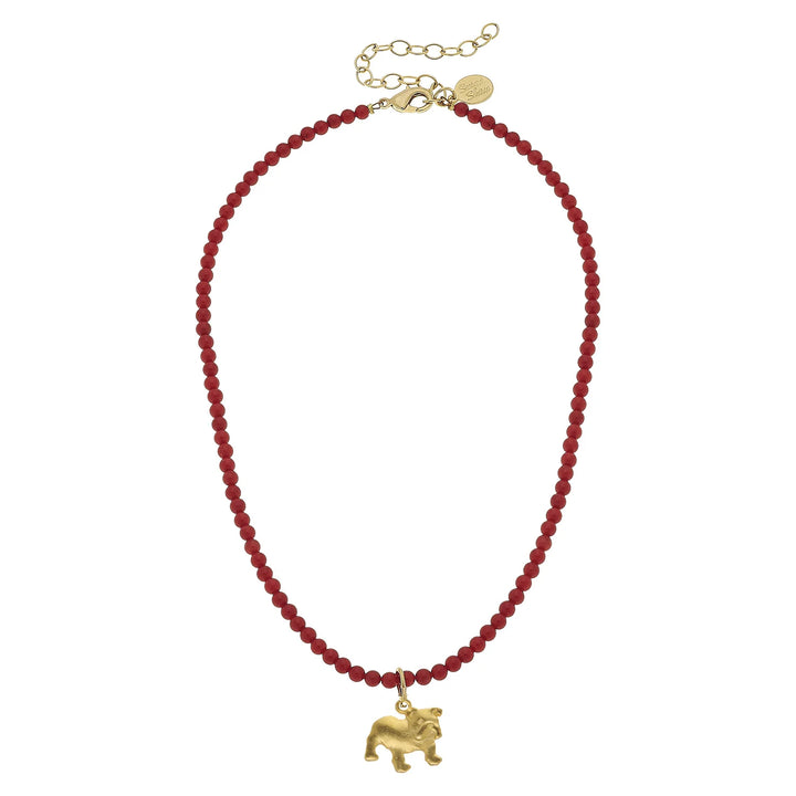 Susan Shaw Alys Bulldog Necklace
