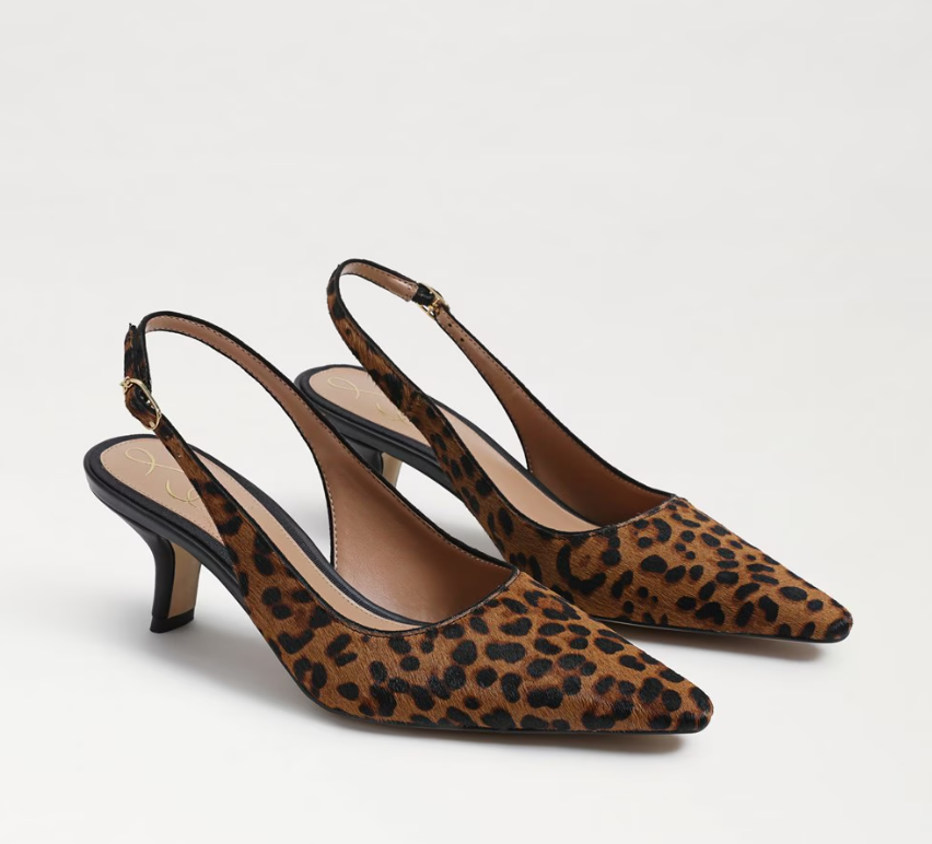 Sam Edelman Bianka Slingback Valley Leopard