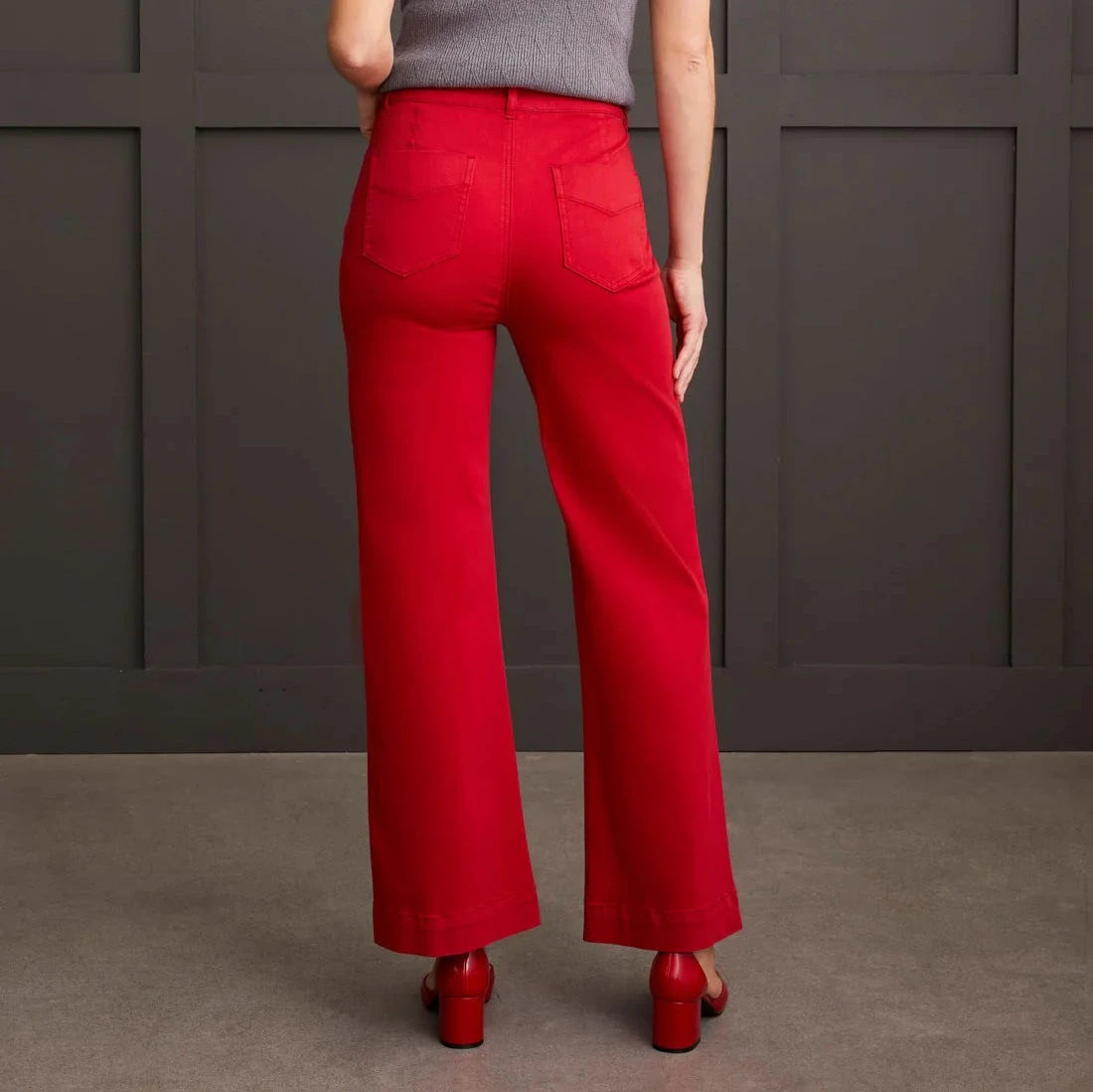 Tribal 5 Pocket Pant Scarlet