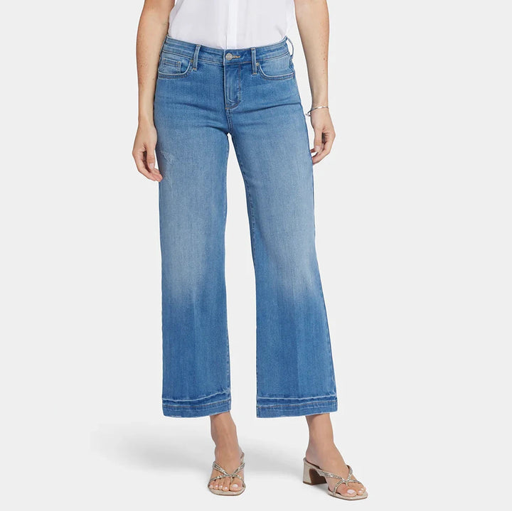 NYDJ Teresa Wide Leg Jeans Riviera Sky