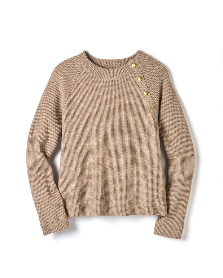 Nic + Zoe Soft Thermal Button Top