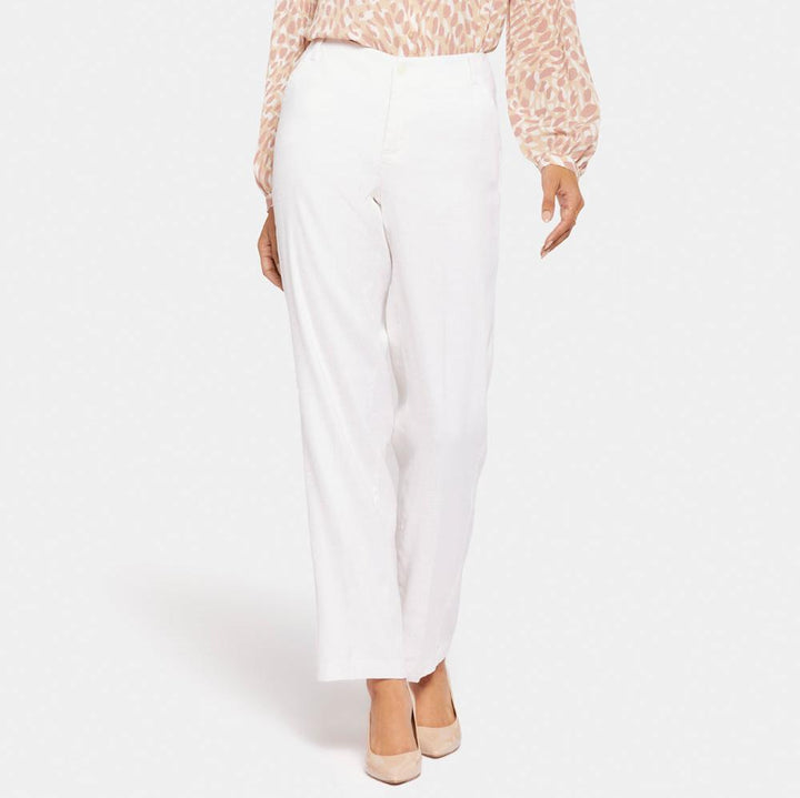 NYDJ Marilyn Trouser White Linen