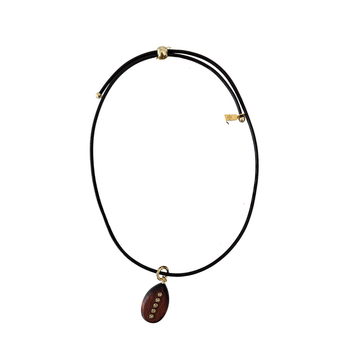 Smith & Co. Wooden Dusk Necklace