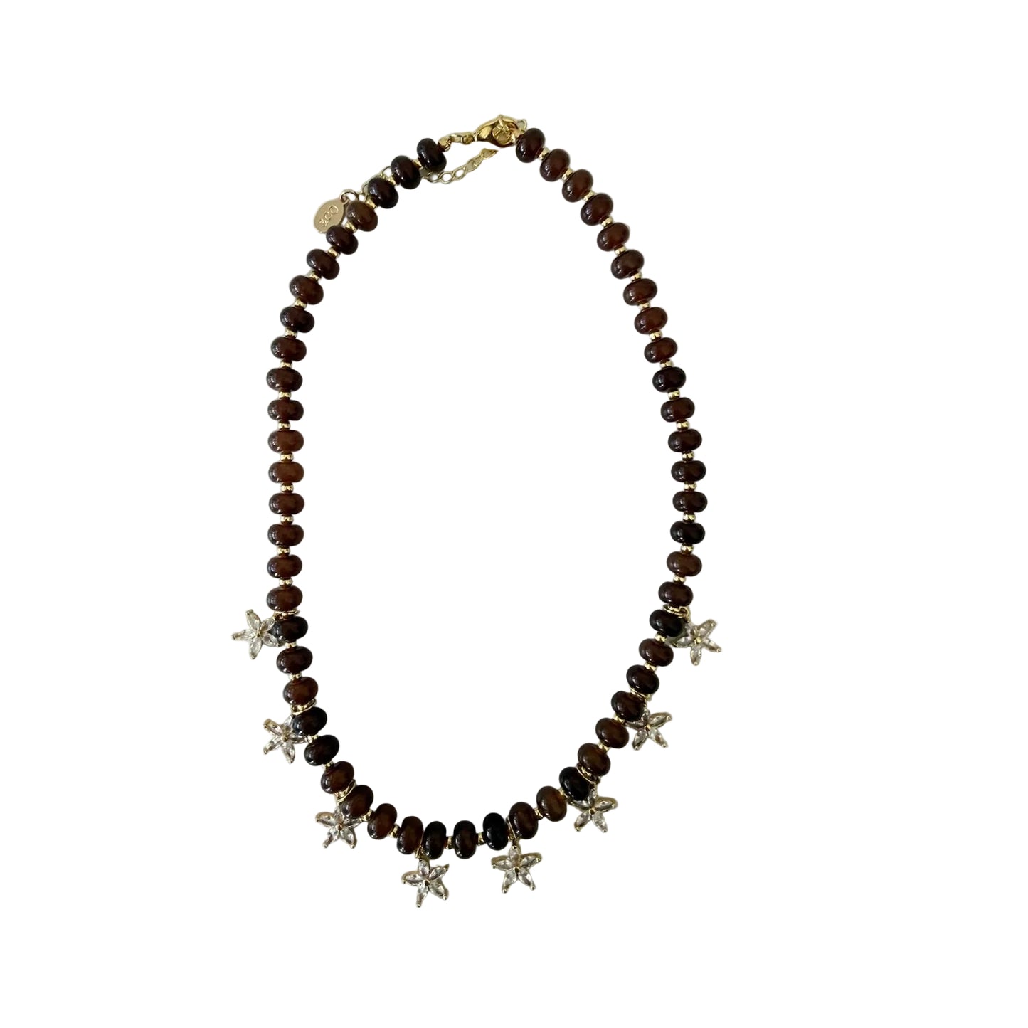 Smith & Co. Beaded Bloom Necklace