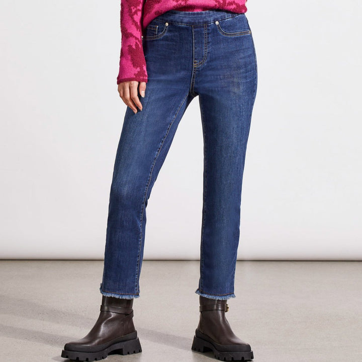 Audrey Pull On Crop Jean Bluemoon