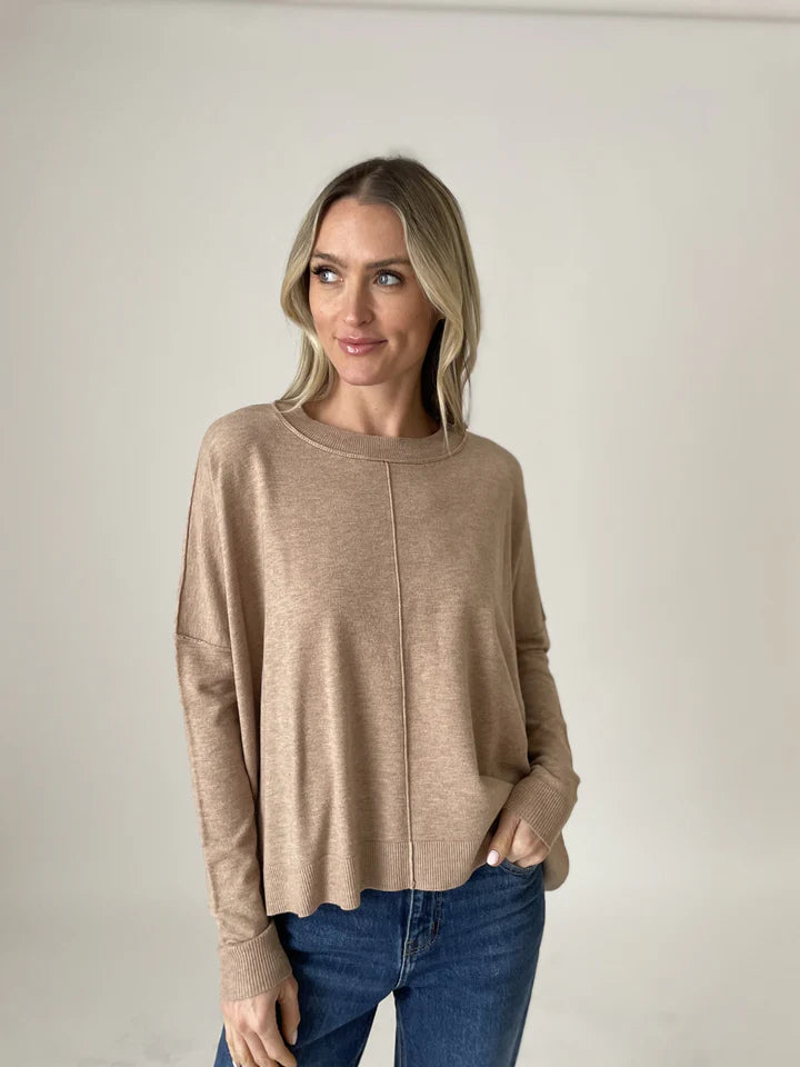 Devon Center Seam Sweater