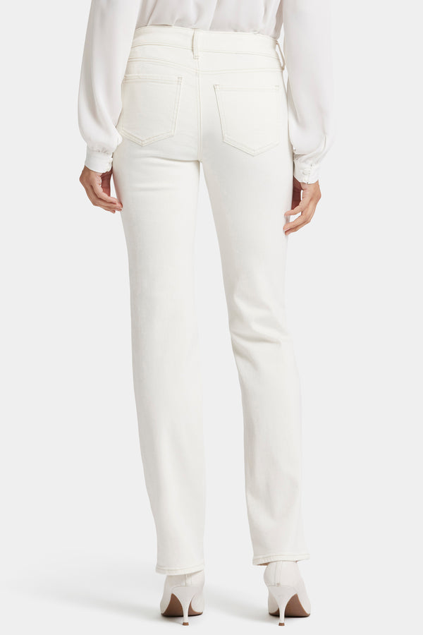 NYDJ Marilyn Straight Winter White