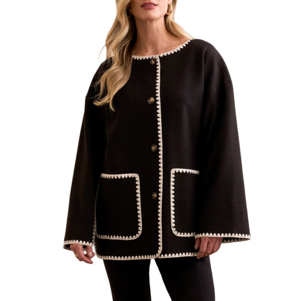 Tribal Scarf Coat