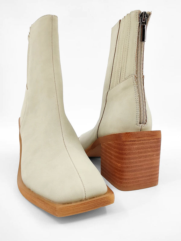 YSLA Ankle Boot Nude